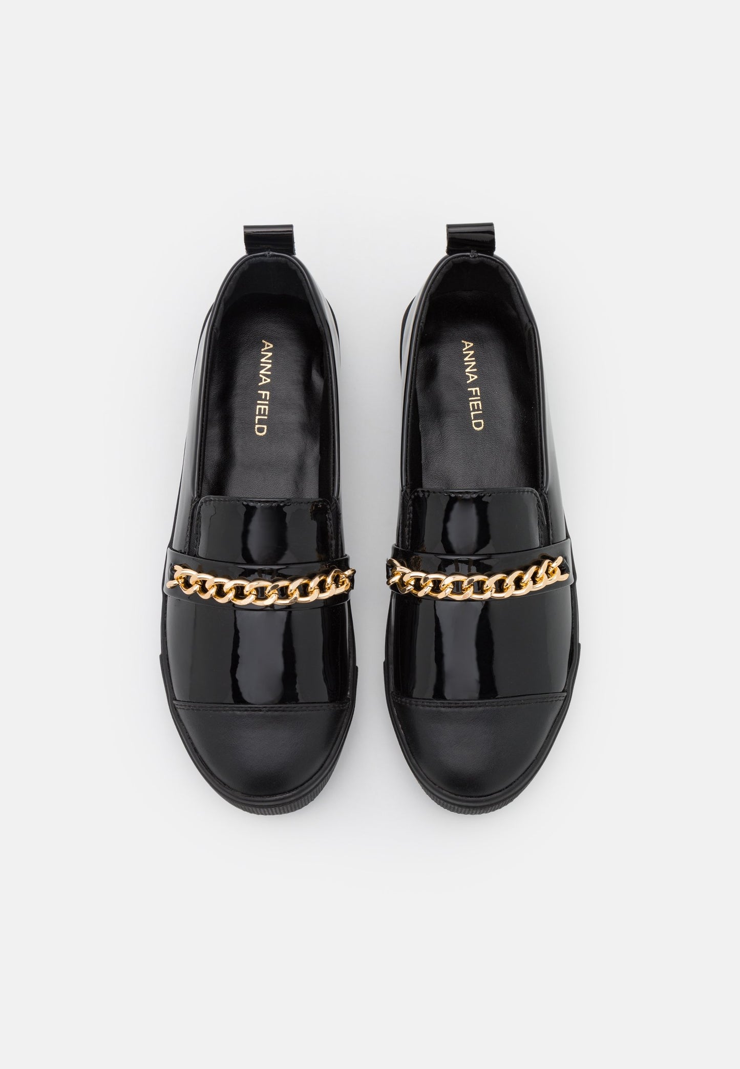 Anna Field Slip-Ons - Black