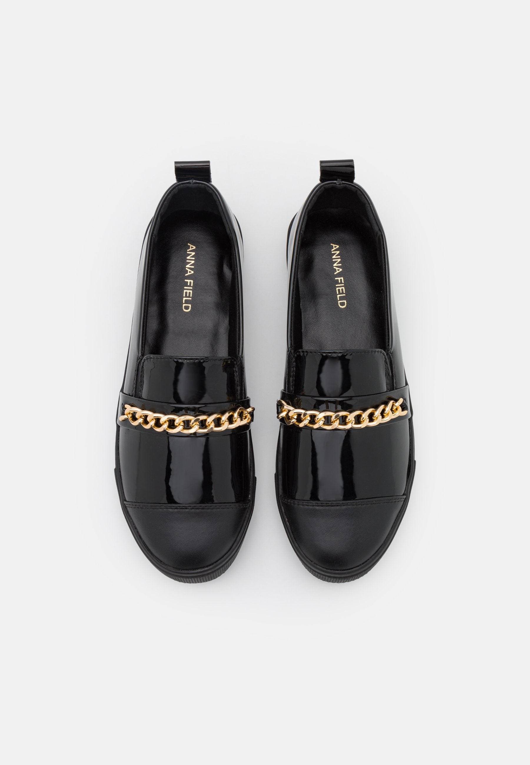 Anna Field Slip-Ons - Black