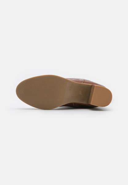 Anna Field Leather- Boots - Cognac