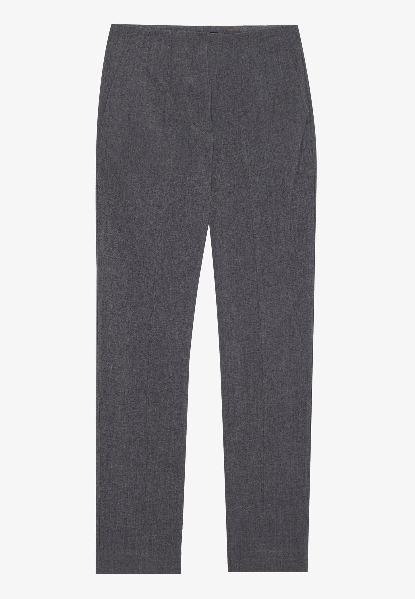 Anna Field Trousers - Dark Grey Mel