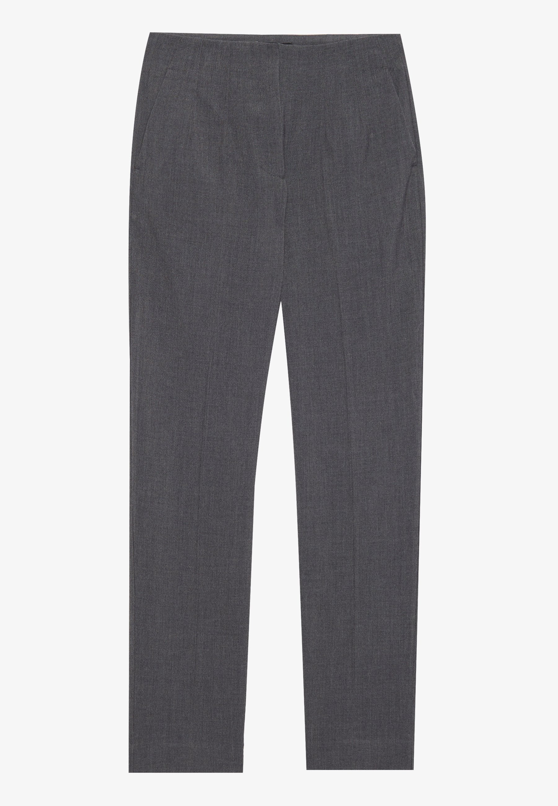 Anna Field Trousers - Dark Grey Mel