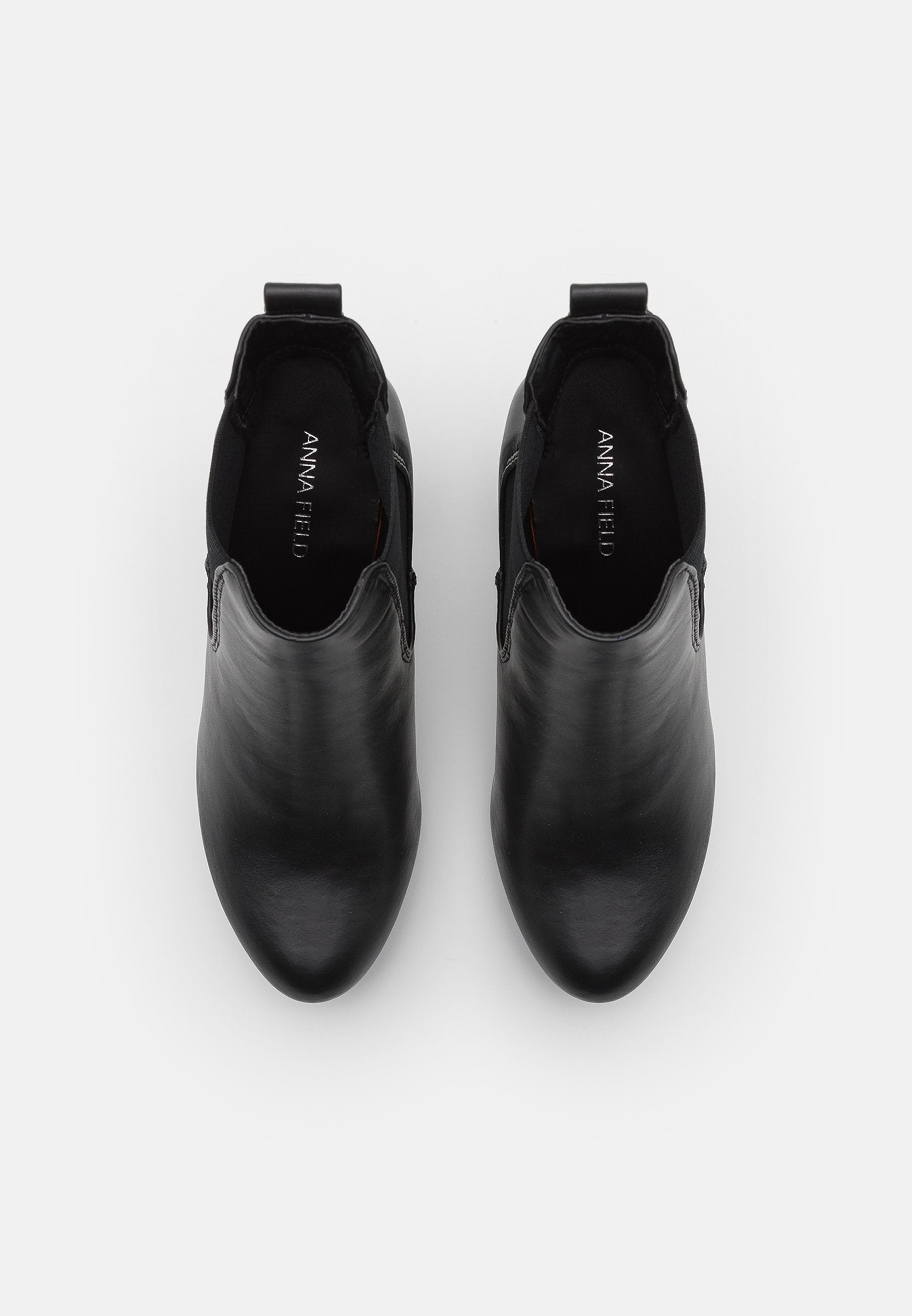 Anna Field High Heeled Ankle Boots - Black