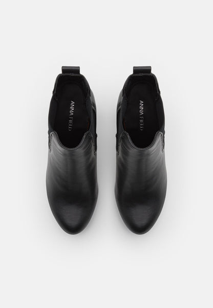 Anna Field High Heeled Ankle Boots - Black