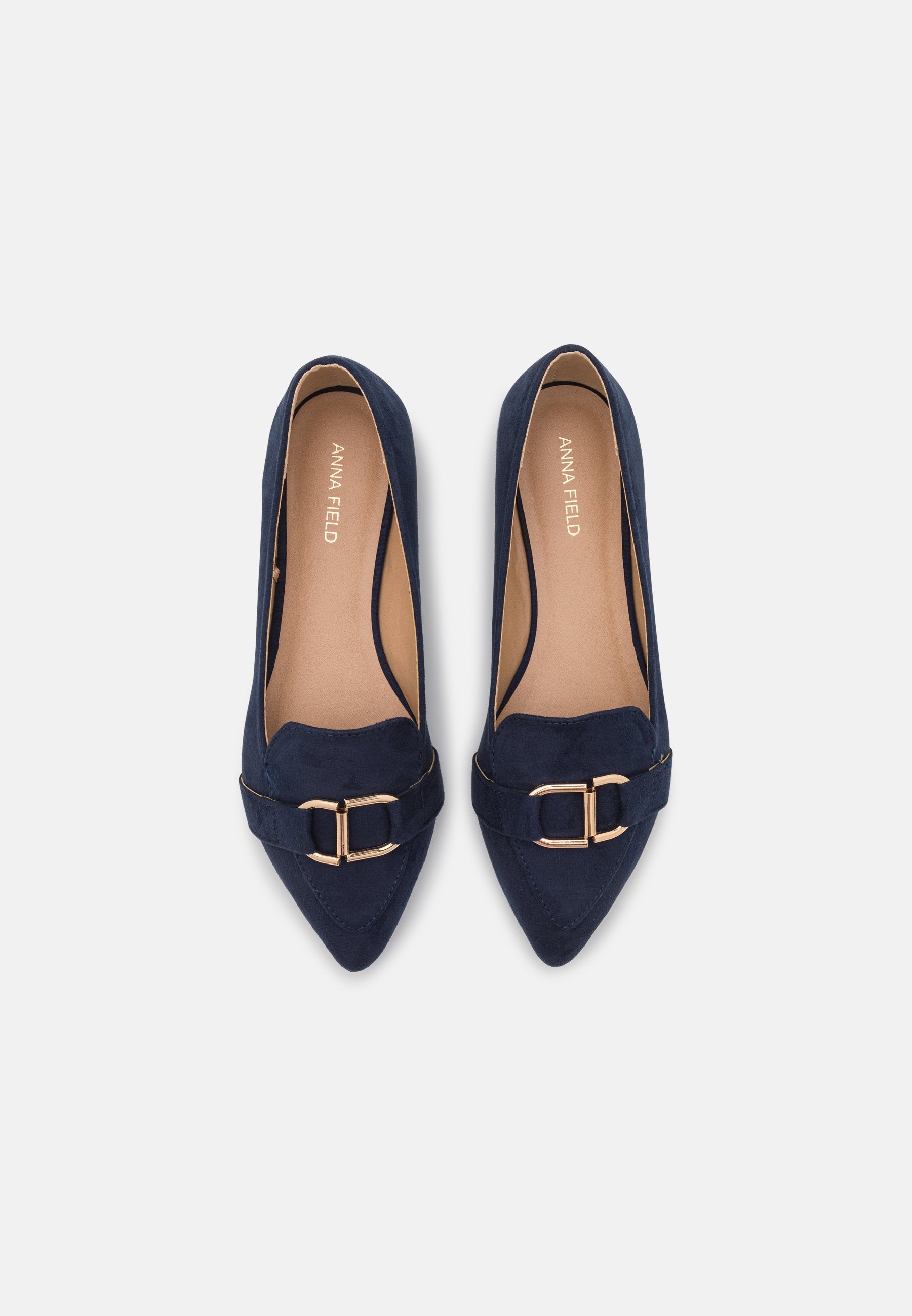 Anna Field Anas- Ballet Pumps - Dark Blue