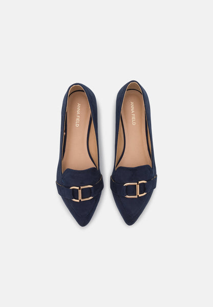 Anna Field Anas- Ballet Pumps - Dark Blue