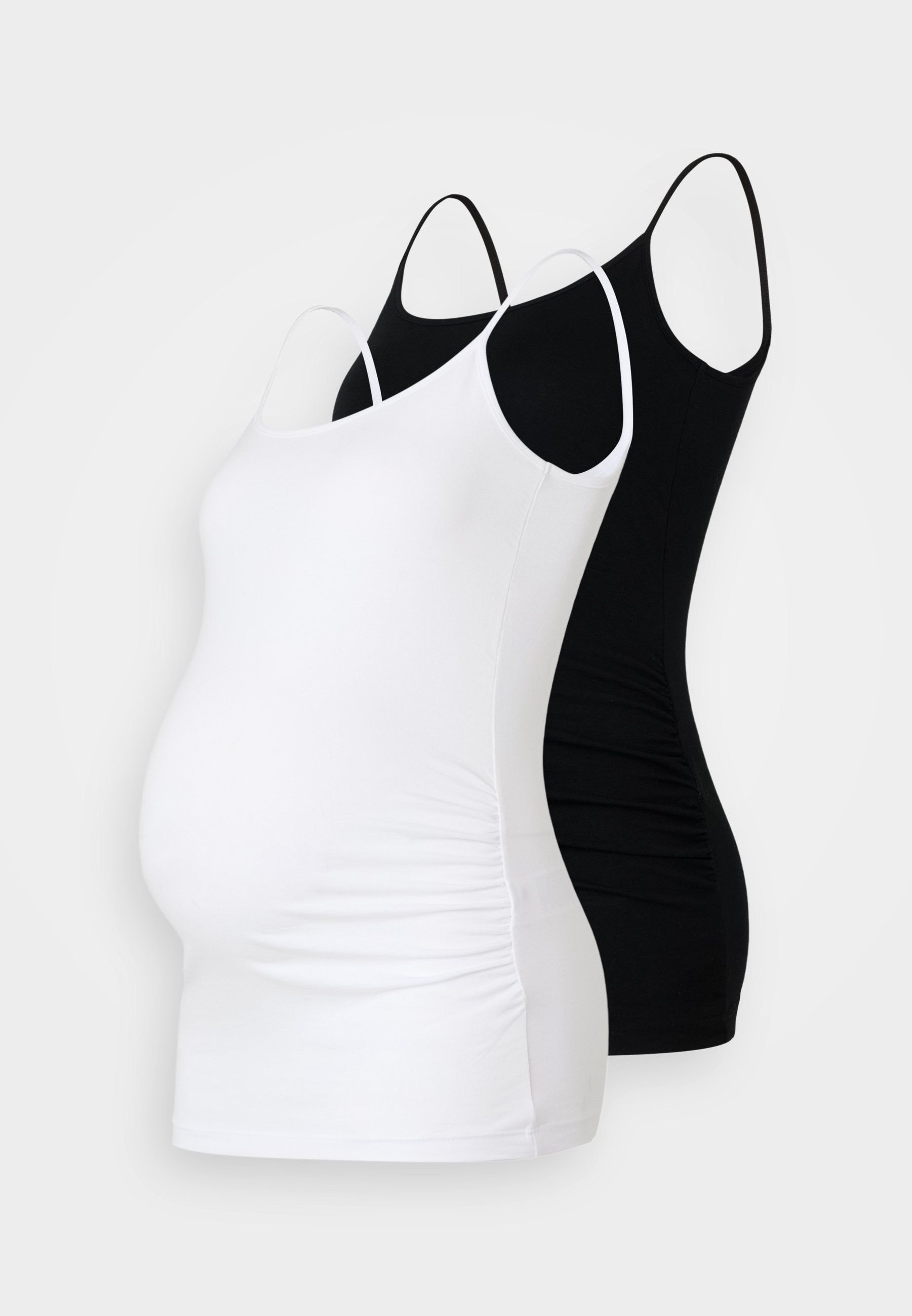  2 PACK - Top - White/black