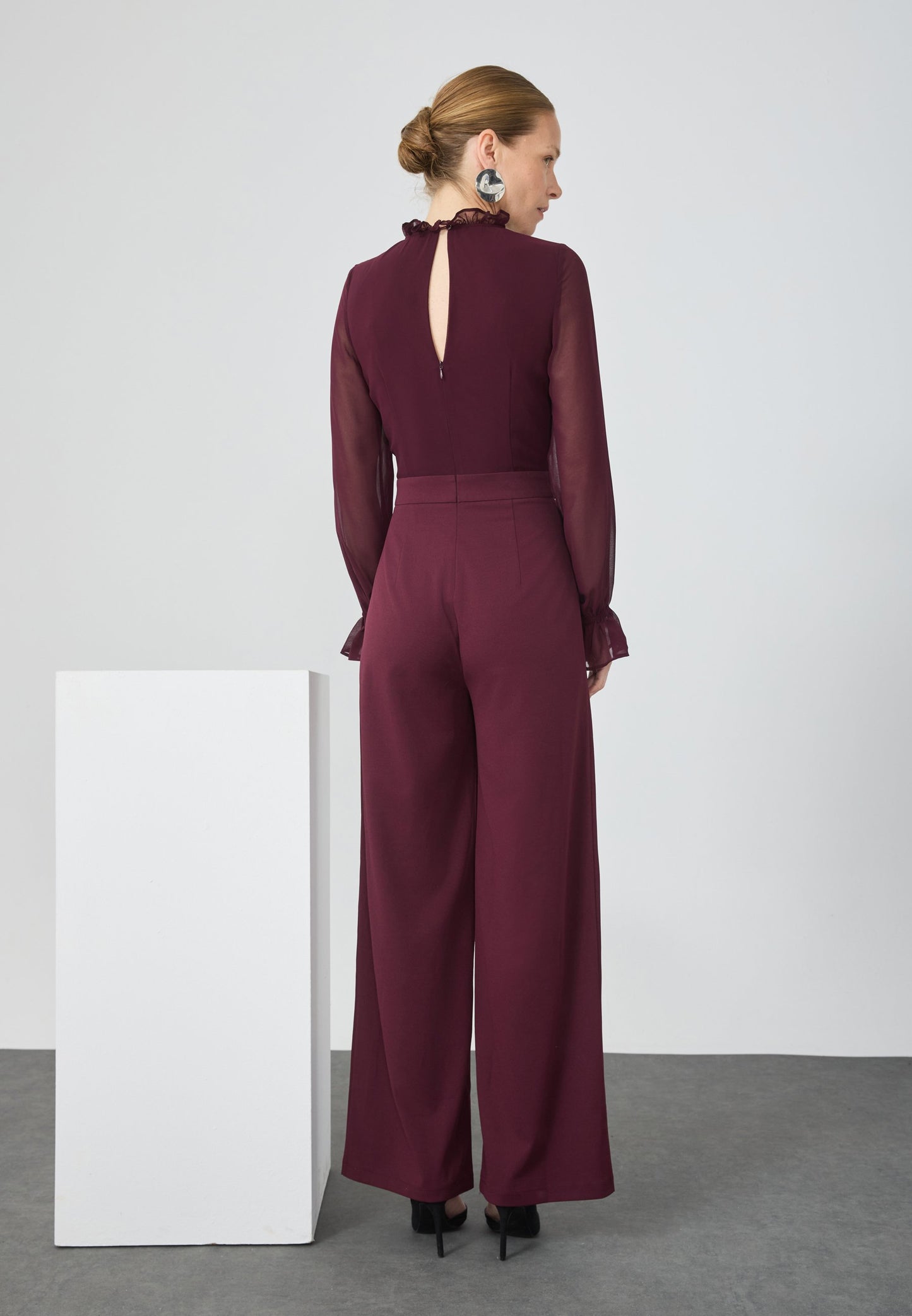 Anna Field Jumpsuit - Bordeaux