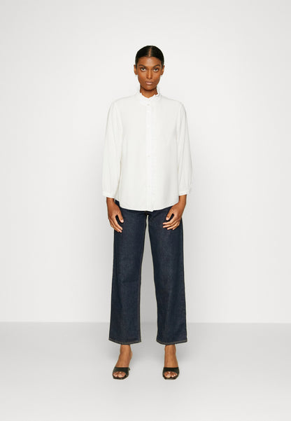 Anna Field Button-Down Blouse -Off-White