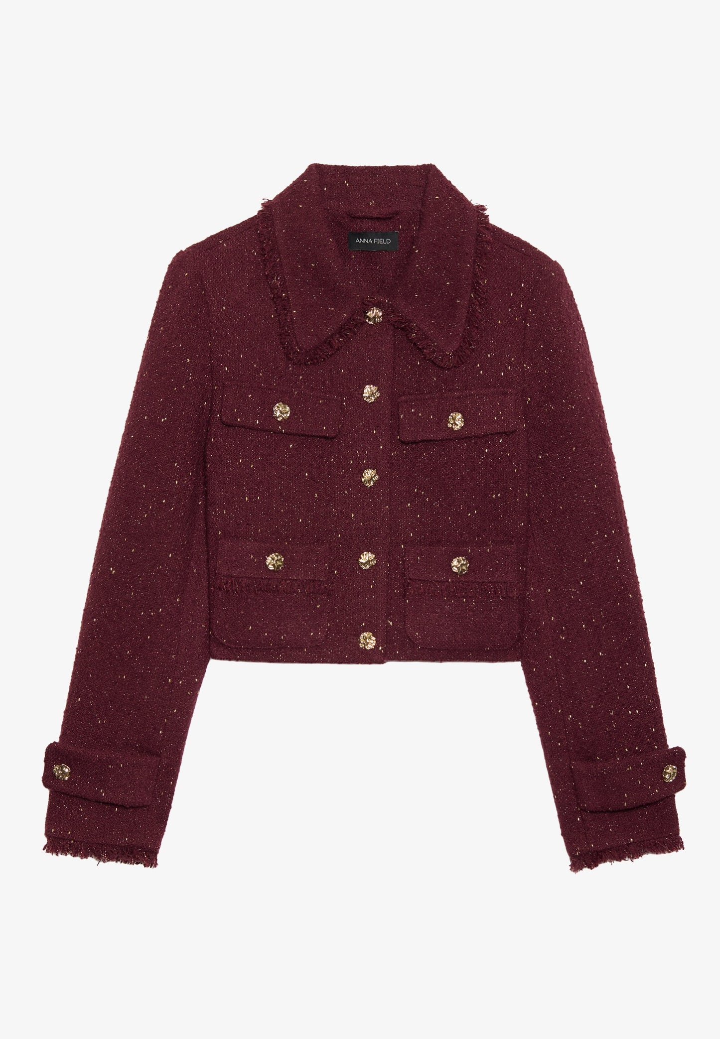 Anna Field Summer Jacket - Bordeaux