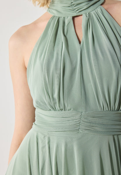 Anna Field Cocktail Dress / Party Dress - Iceberg Green