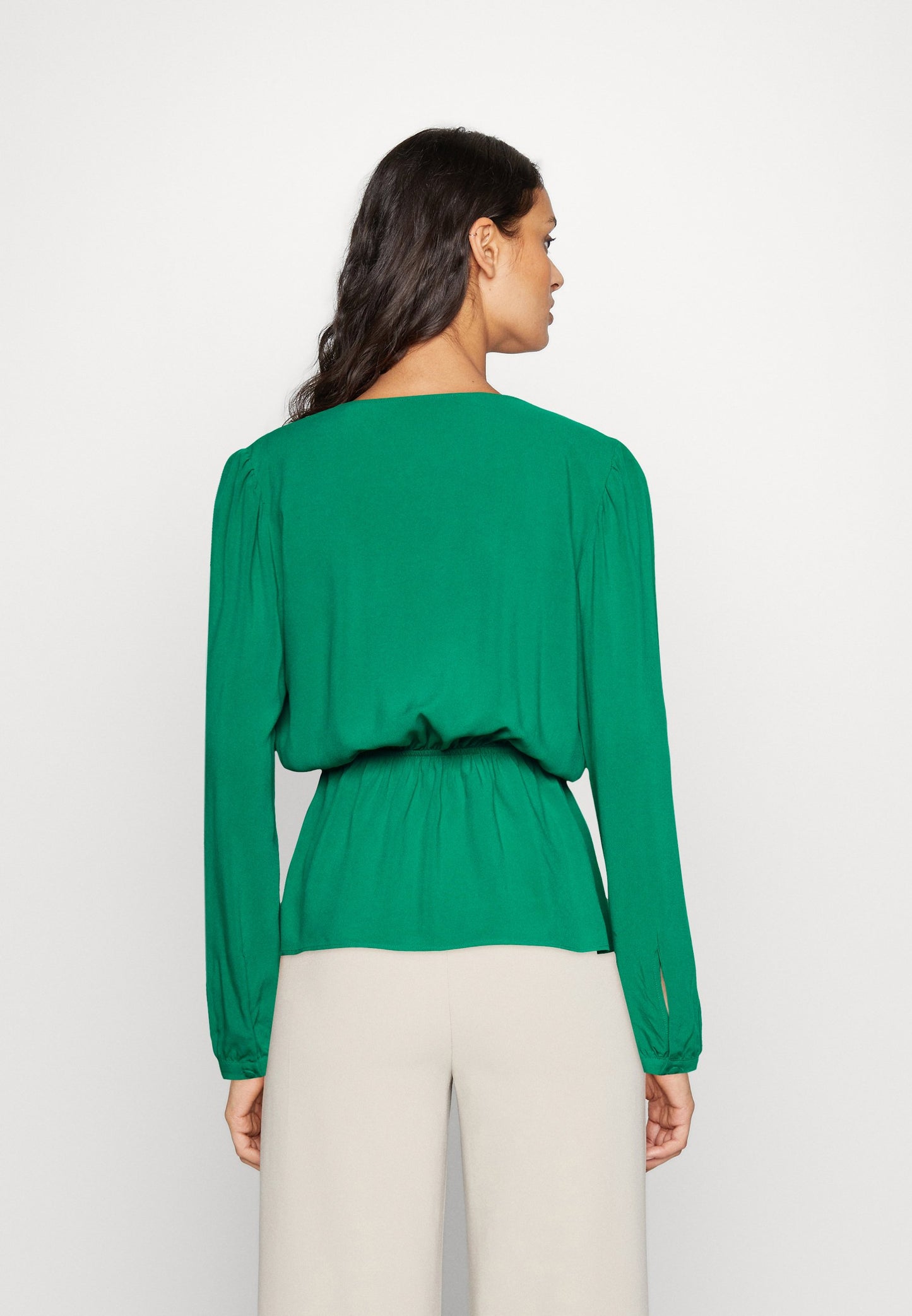 Anna Field Peplum - Blouse - Green