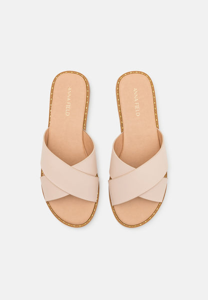 Anna Field Mules - Light Pink