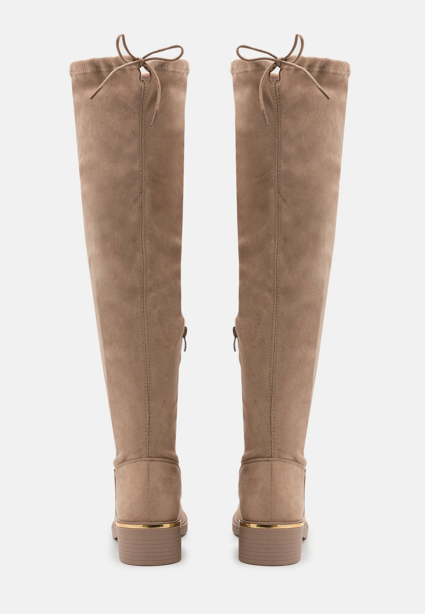 Anna Field Over-the-knee Boots - Mottled Beige