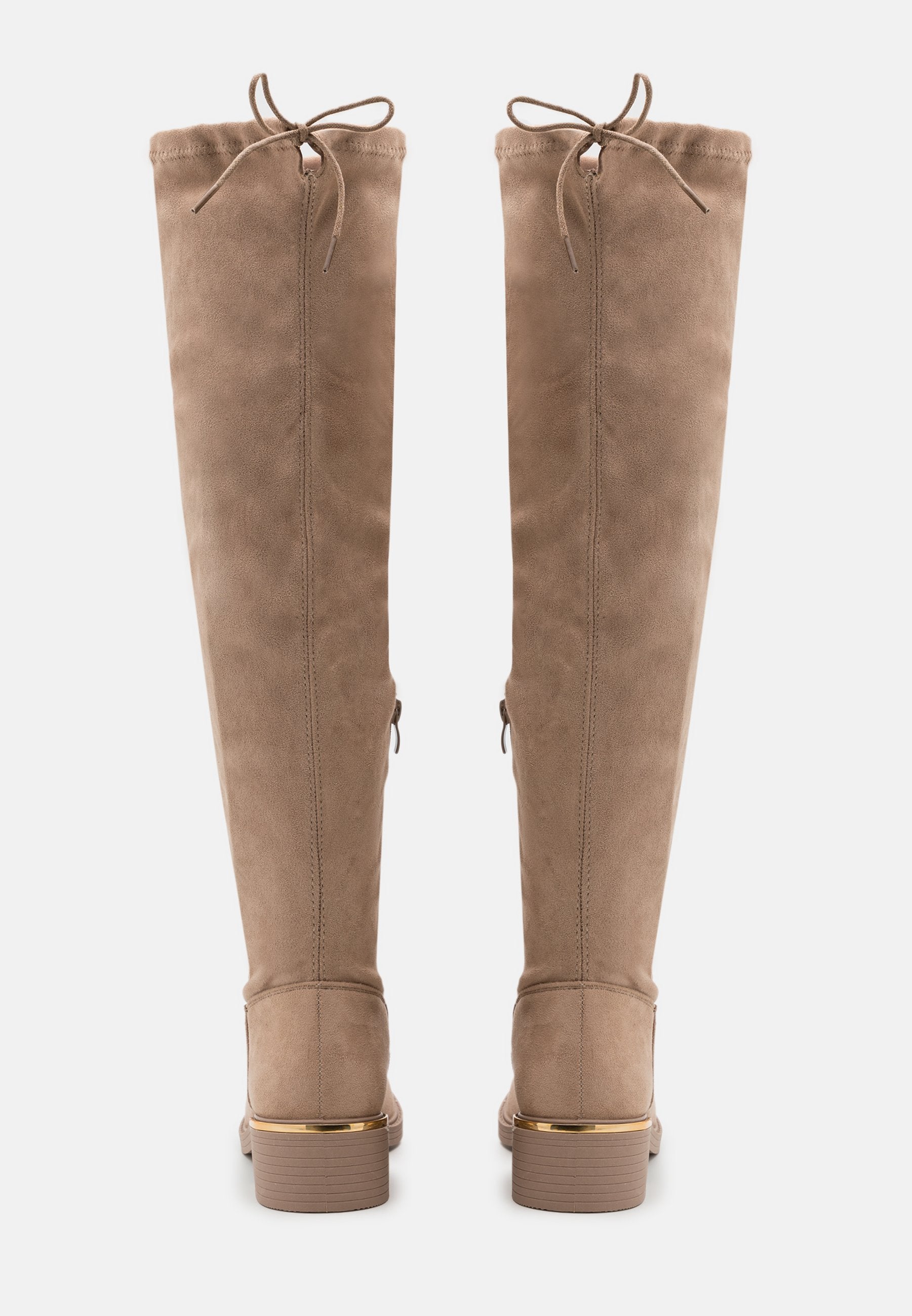 Anna Field Over-the-knee Boots - Mottled Beige