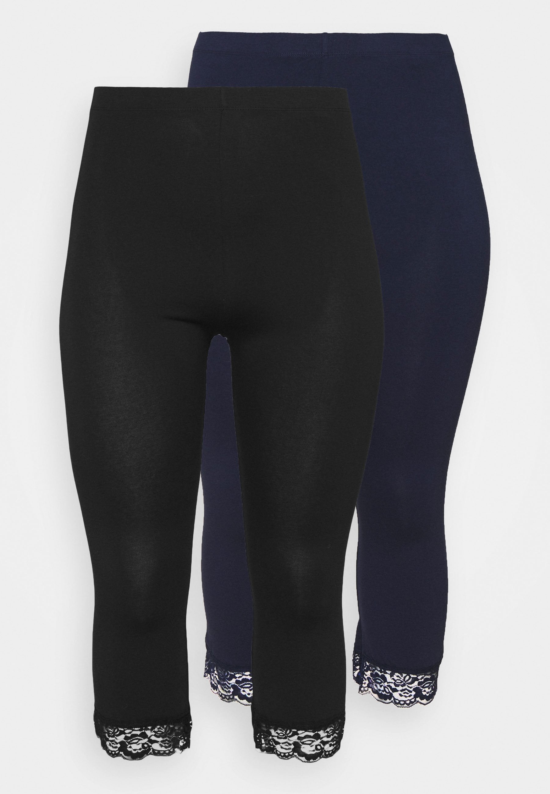  2 Pack- Leggings - Trousers - Black/Dark Blue