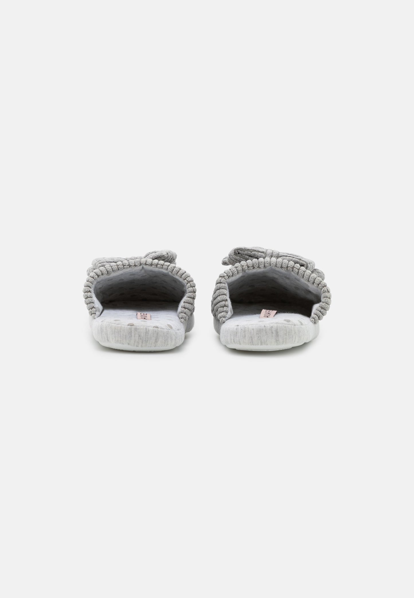 Anna Field Slippers - Light Grey