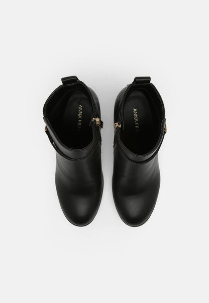 Anna Field Platform Ankle Boots - Black