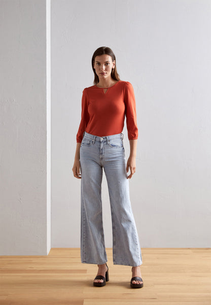 Anna Field Long Sleeved Top - Red
