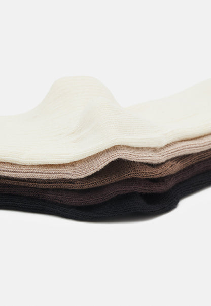 Anna Field 5 PACK - Socks - Beige/brown/dark Brown