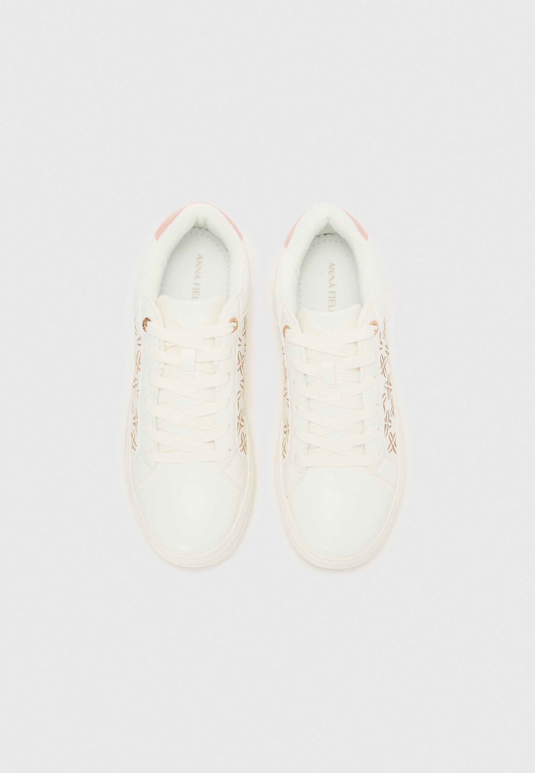Anna Field Trainers - White Rose