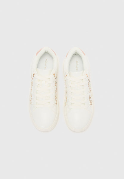 Anna Field Trainers - White Rose