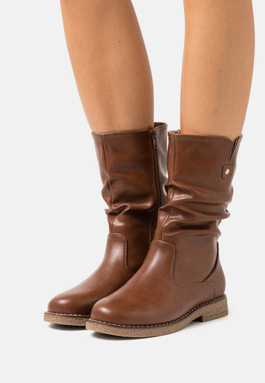 Anna Field WINTER BOOT - Boots - Cognac