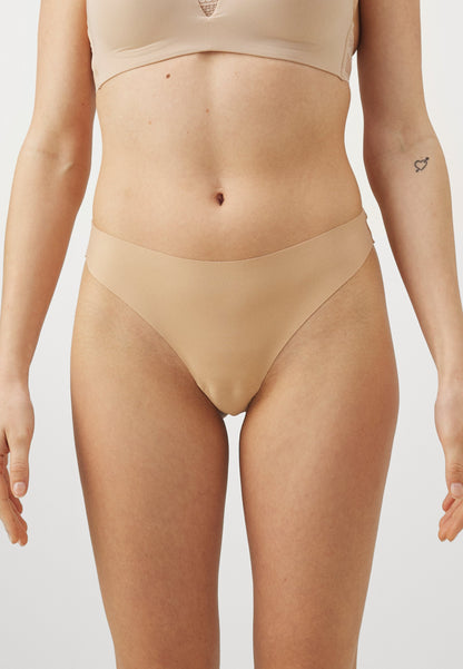 Anna Field SEAMLESS 7 PACK - Thong - Nude/black