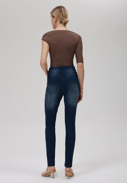 Jeans Skinny Fit - Dark Blue Wash