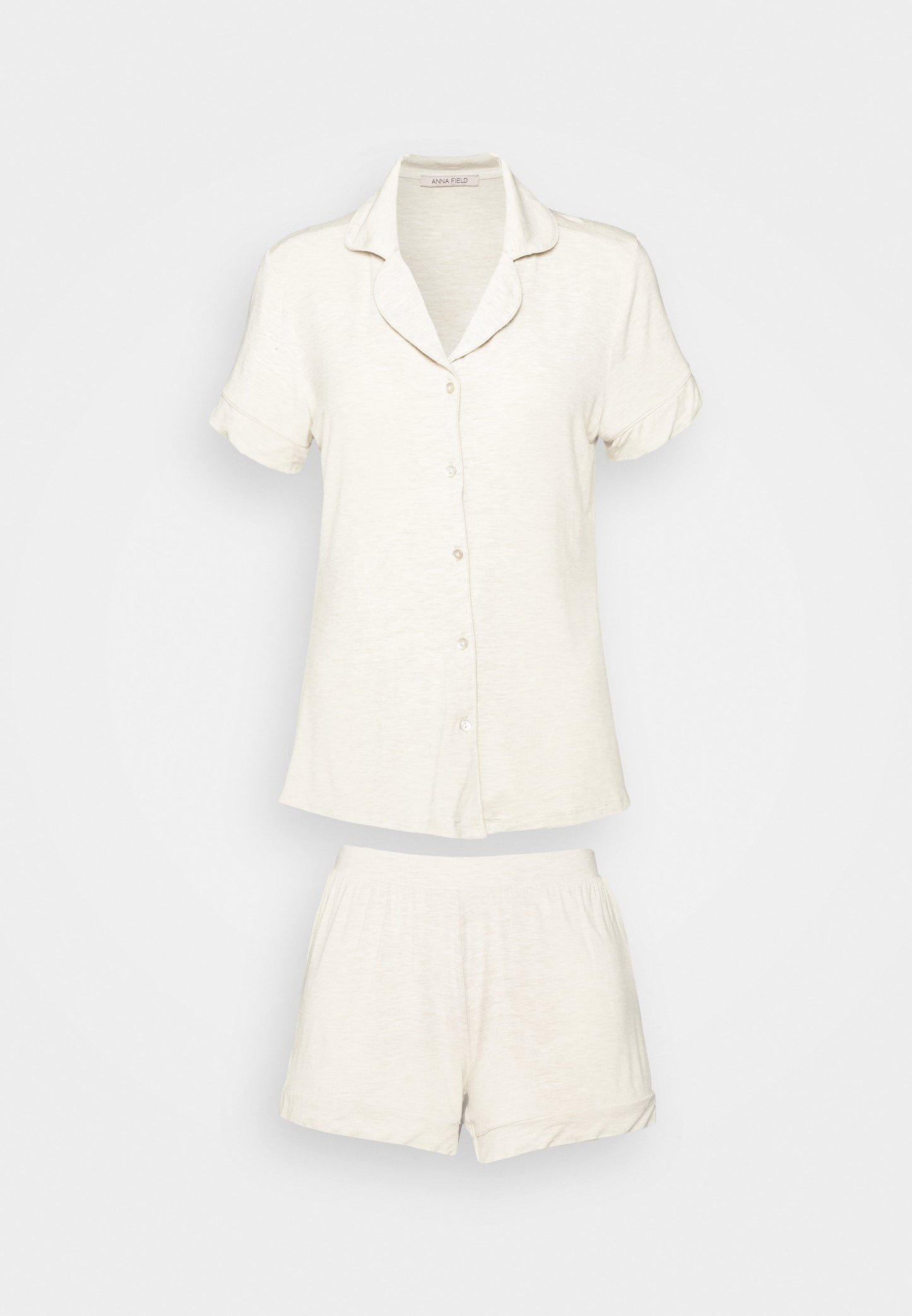 Anna Field Button Through Pj Set - Pyjamas