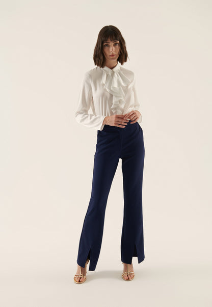 Anna Field Trousers - Dark Blue