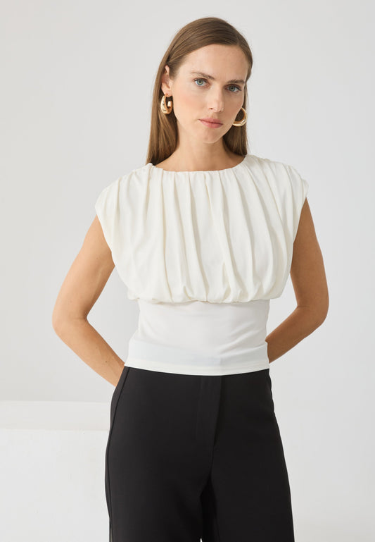 Anna Field Basic T-shirt - Egret