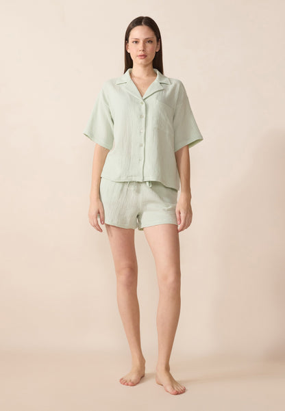 Anna Field SET - Pyjamas - Light Green