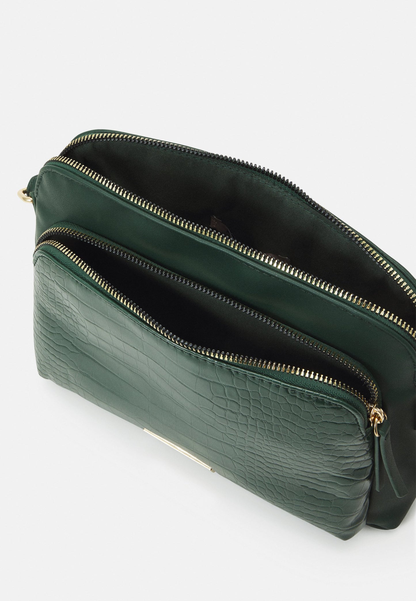 Anna Field Across Body Bag - Dark Green