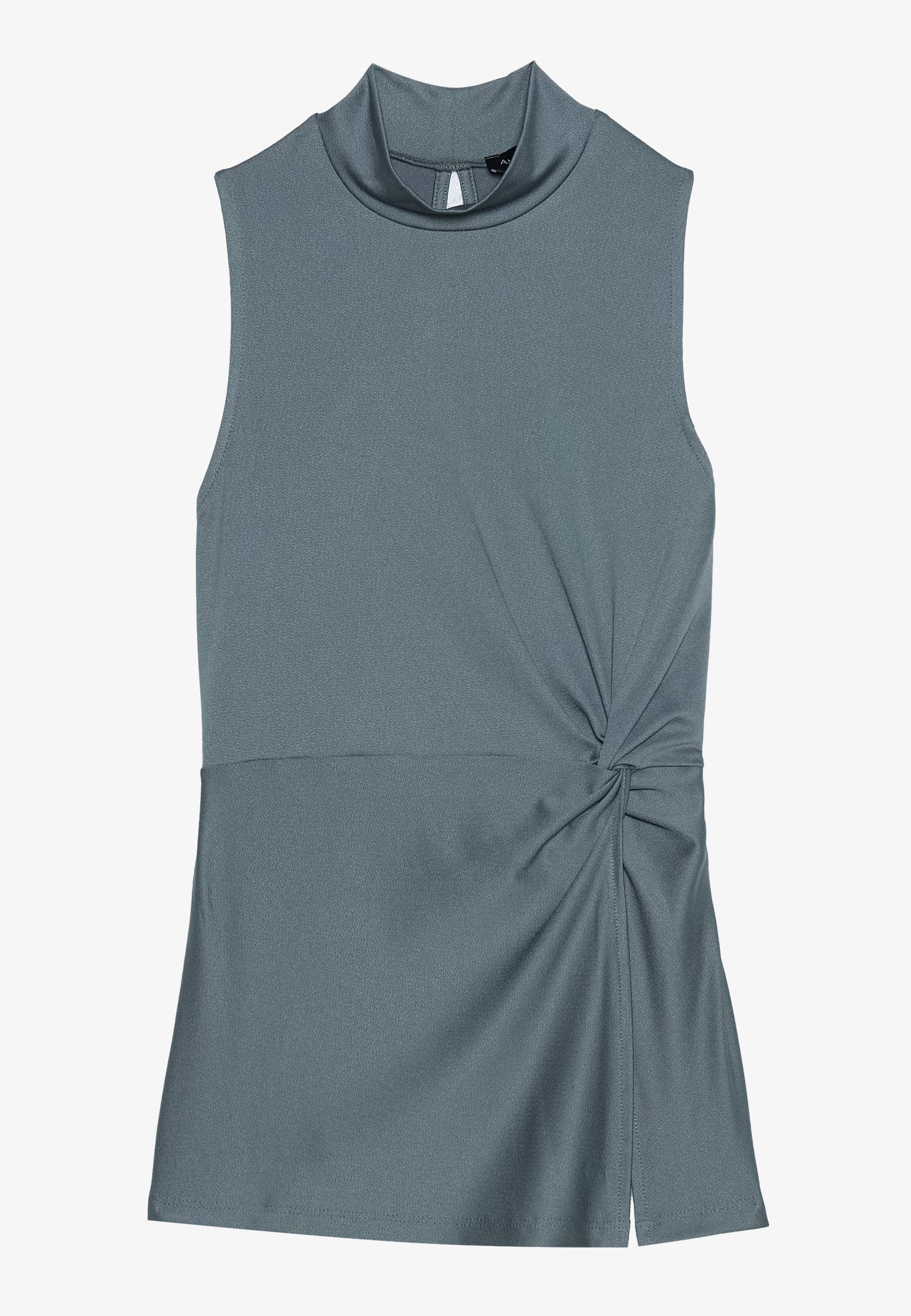 Anna Field Top - Blue-grey