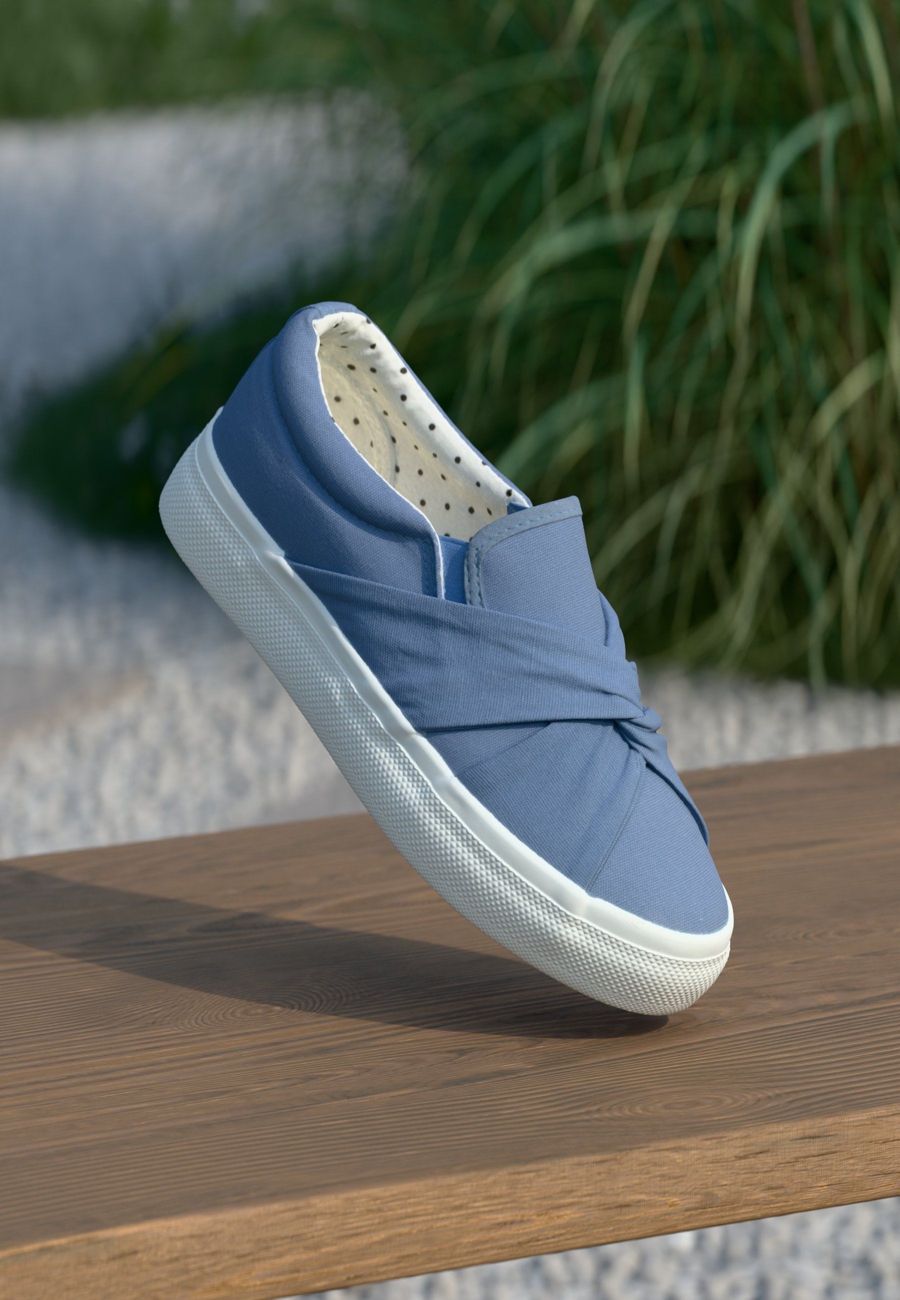 Anna Field Slip-ons - Light Blue