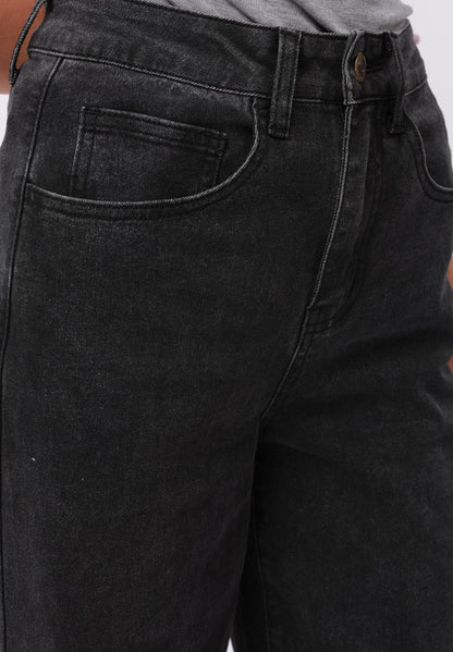  Flared Jeans - Washed Black