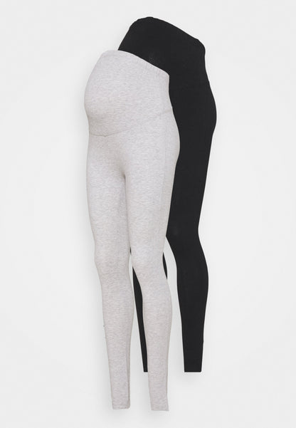  Leggings Maternity - Leggings - Trousers - Black/Light Grey