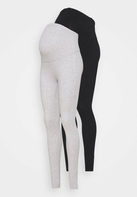  Leggings Maternity - Leggings - Trousers - Black/Light Grey