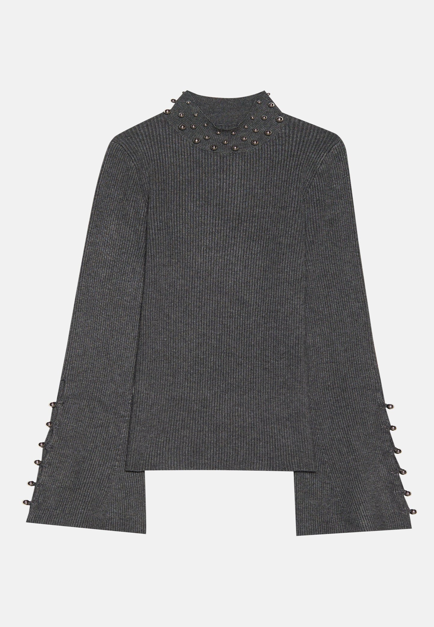 Anna Field Jumper - Mottled Grey