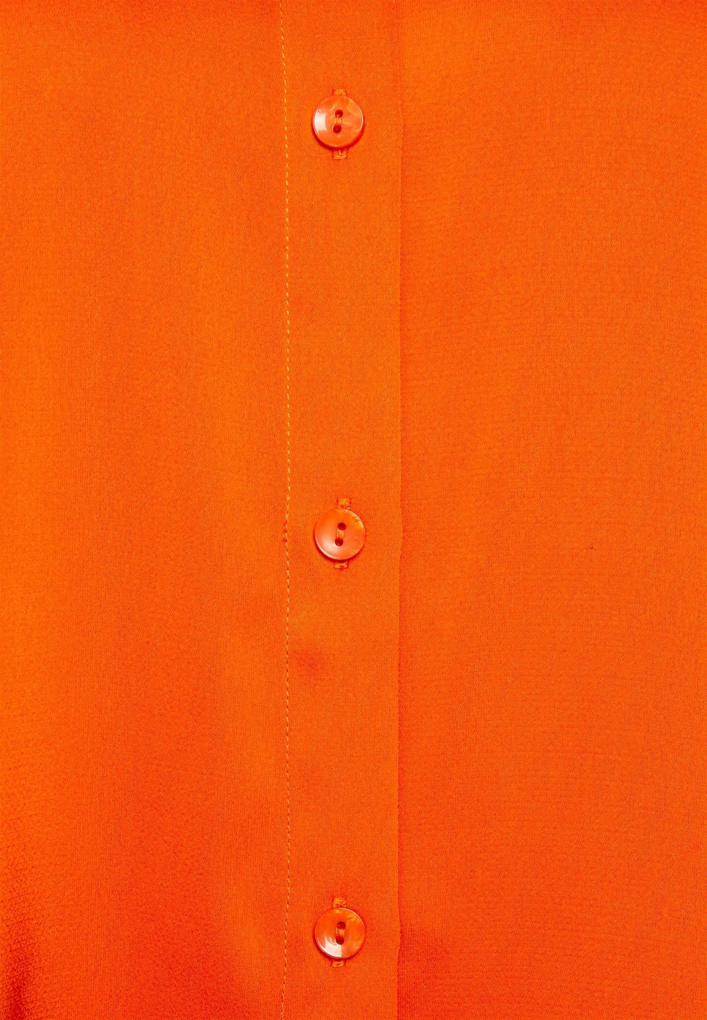 Anna Field Button-Down Blouse - Orange