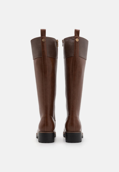  Lace-up Boots - Cognac