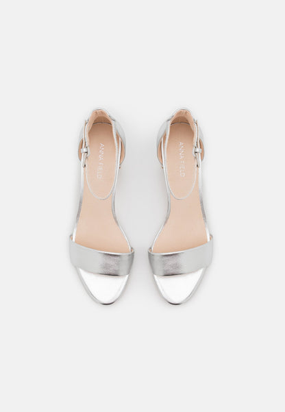 Anna Field Leather - Sandals - Silver
