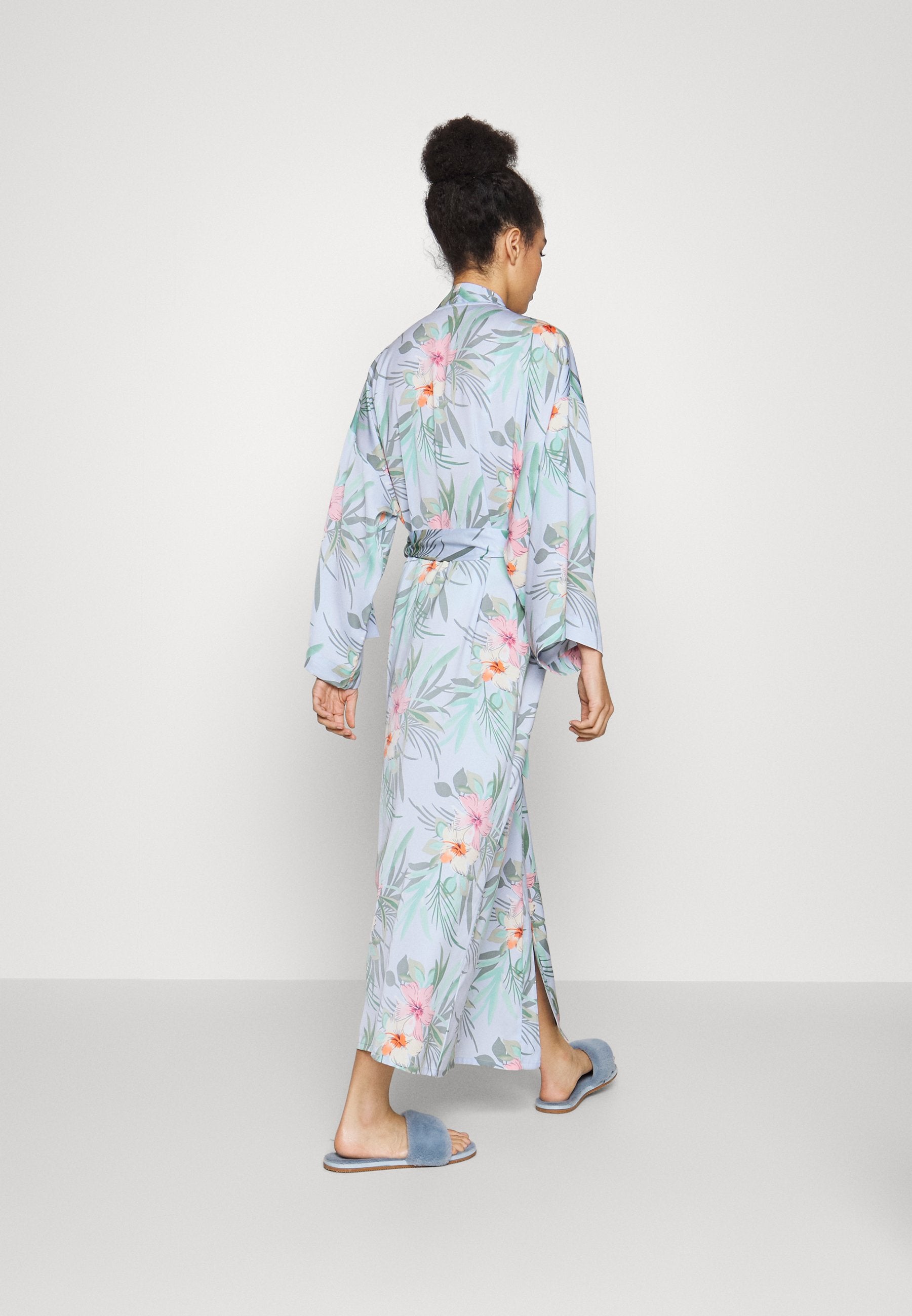 Anna Field Floral Robe - Dressing Gown