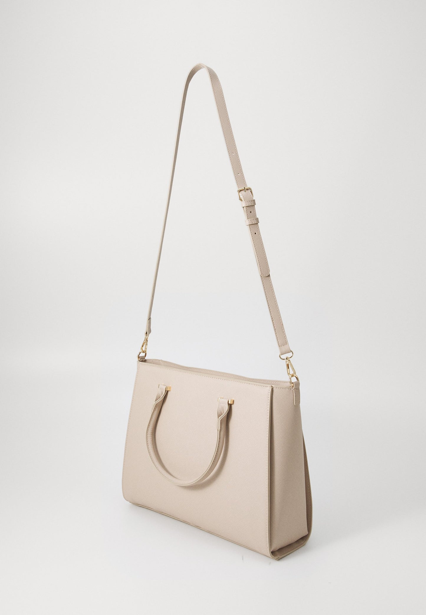 Anna Field Laptop Bag - Taupe/offwhite