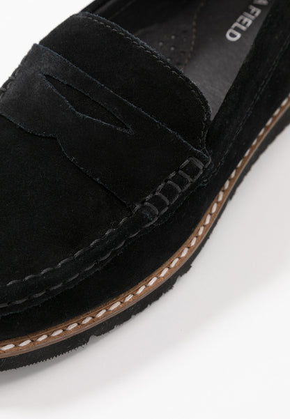 Anna Field Comfort Leather - Slip-Ons - Black