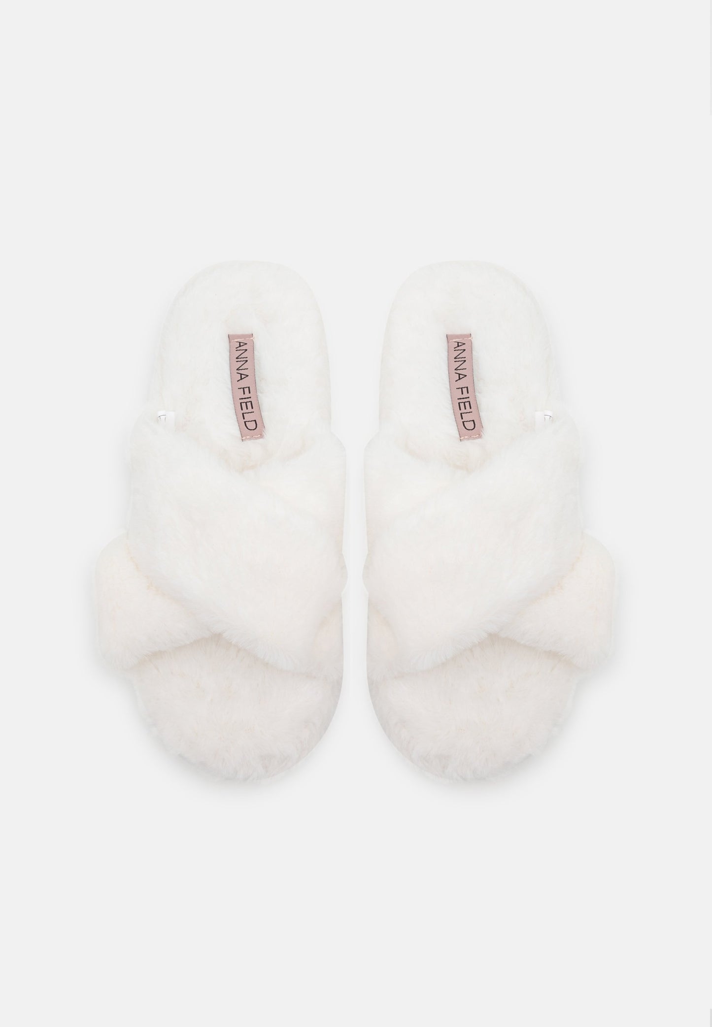 Anna Field Slippers - White