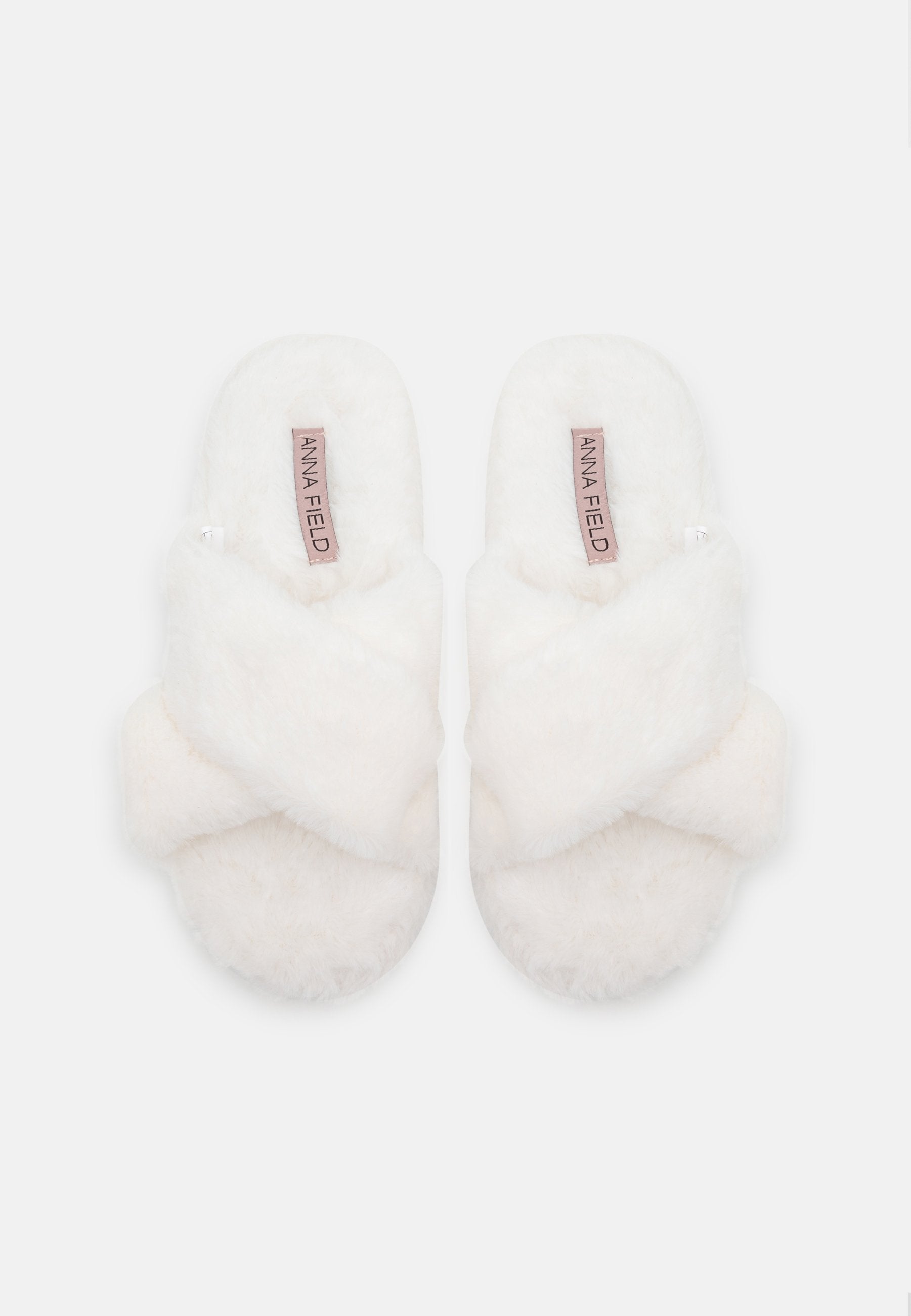 Anna Field Slippers - White