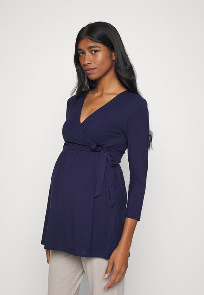  Maternity - Basic T-Shirt - Dark Blue