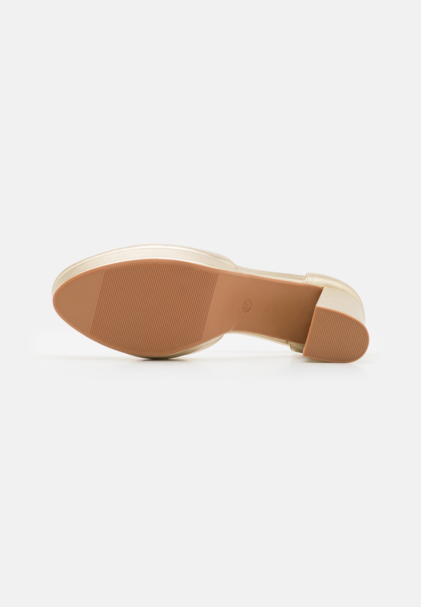 Anna Field Platform Heels - Gold