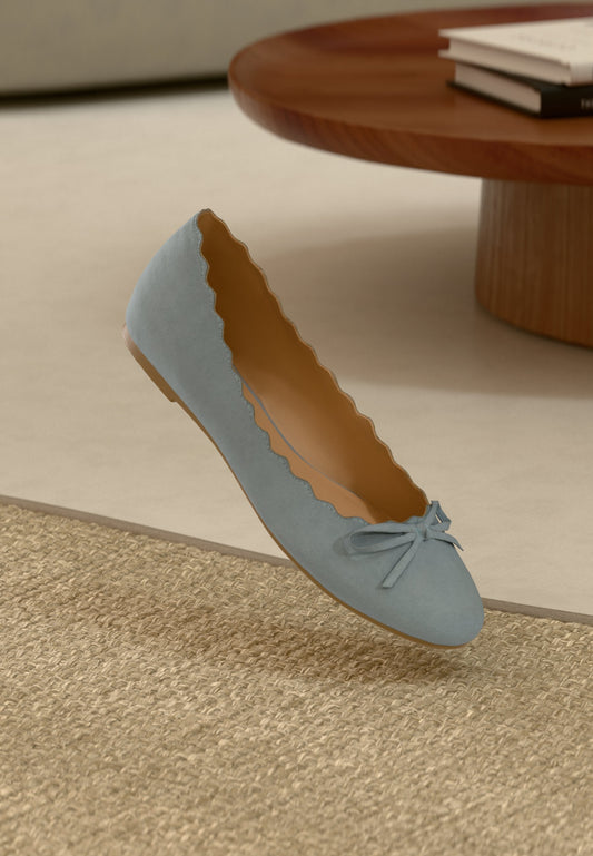 Anna Field Ballet Pumps - Light Blue